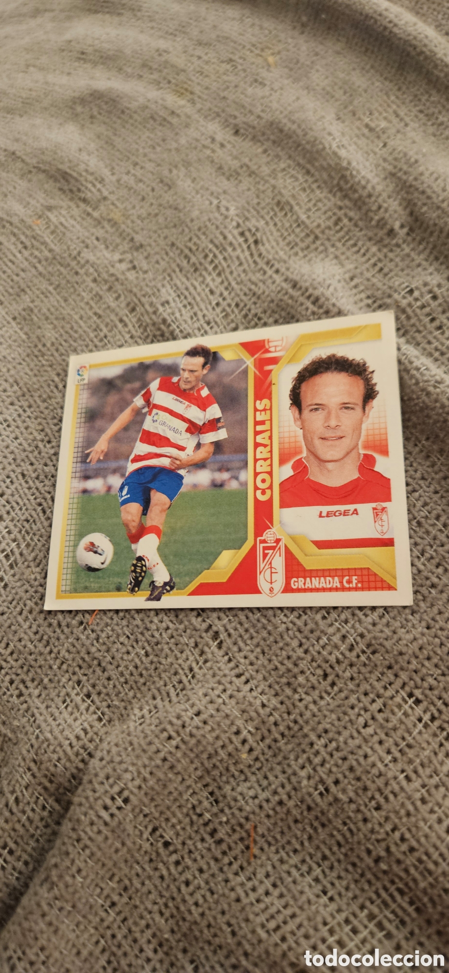 Cromos de f&uacute;tbol: Corrales granada este 2011 2012 11 12 sin pegar - Foto 1