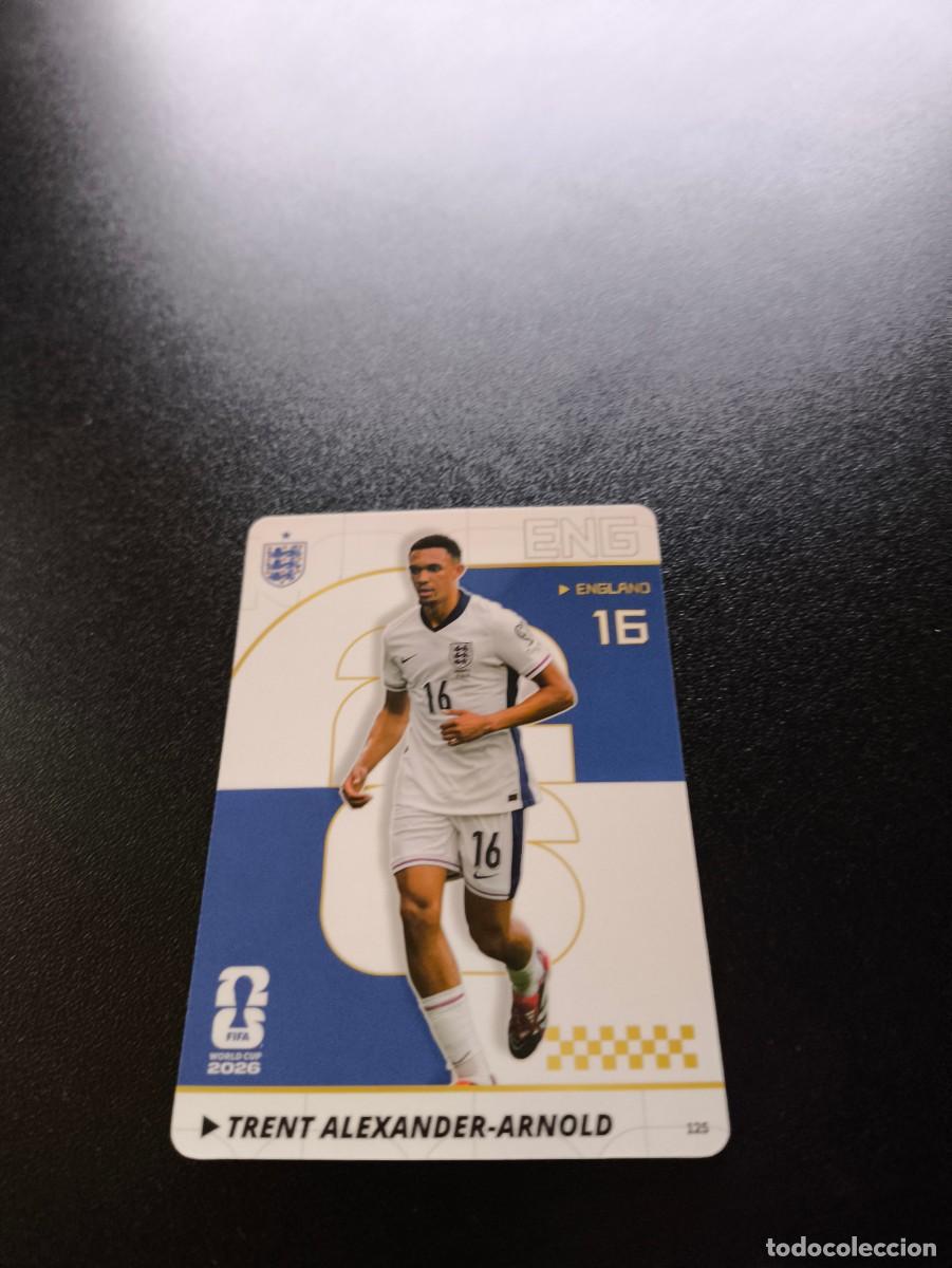 Cromos de f&uacute;tbol: 125 Trent Alexander-Arnold ENGLAND PANINI KAYOU FIFA WORLD CUP MUNDIAL 2026 NO LIGA ESTE MEGACRACKS