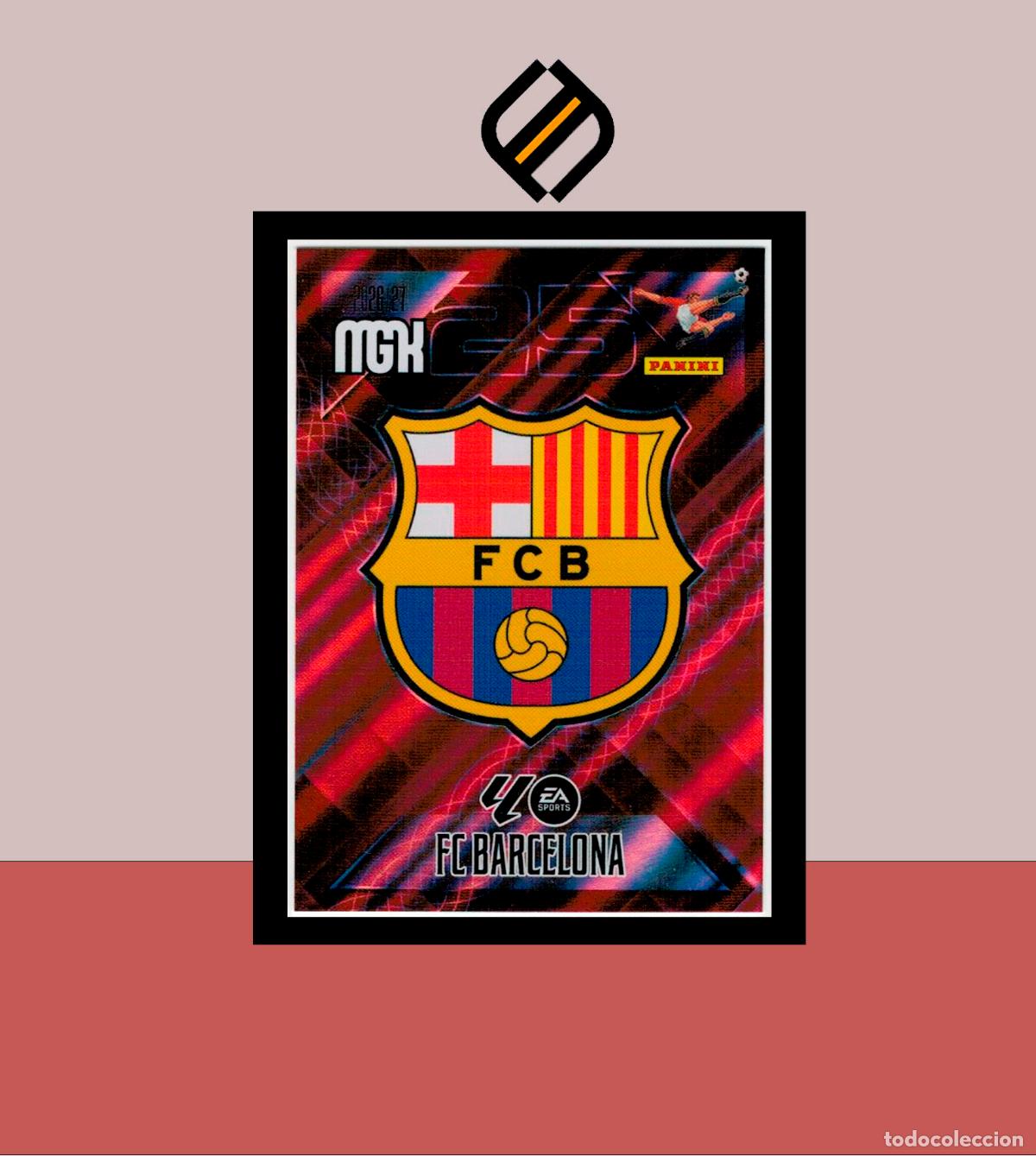 Cromos de f&uacute;tbol: MEGACRACKS 2026 2027 26 27 PANINI N&ordm; 73 ESCUDO BARCELONA BAR&Ccedil;A COLECCI&Oacute;N ALB&Uacute;M MGK