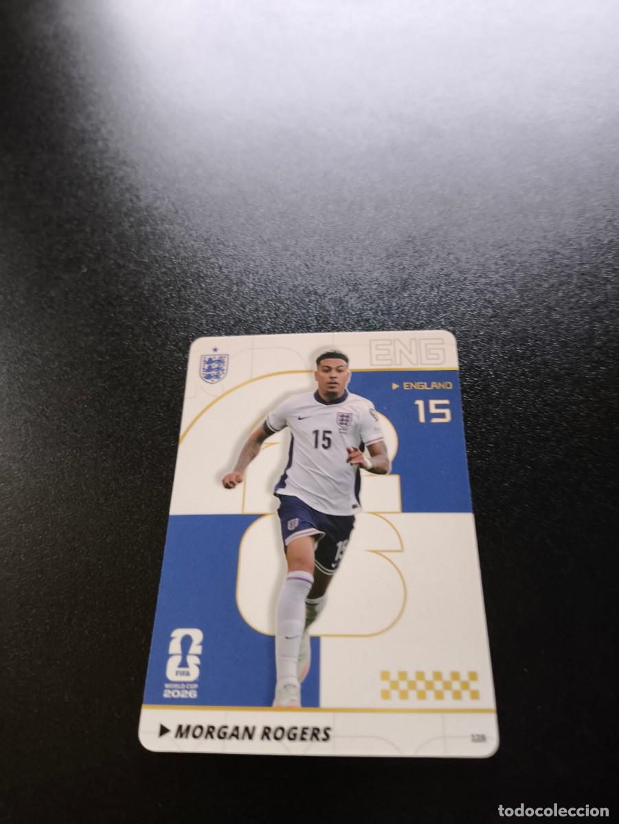 Cromos de f&uacute;tbol: 128 Morgan Rogers ENGLAND PANINI KAYOU FIFA WORLD CUP MUNDIAL 2026 NO LIGA ESTE MEGACRACKS