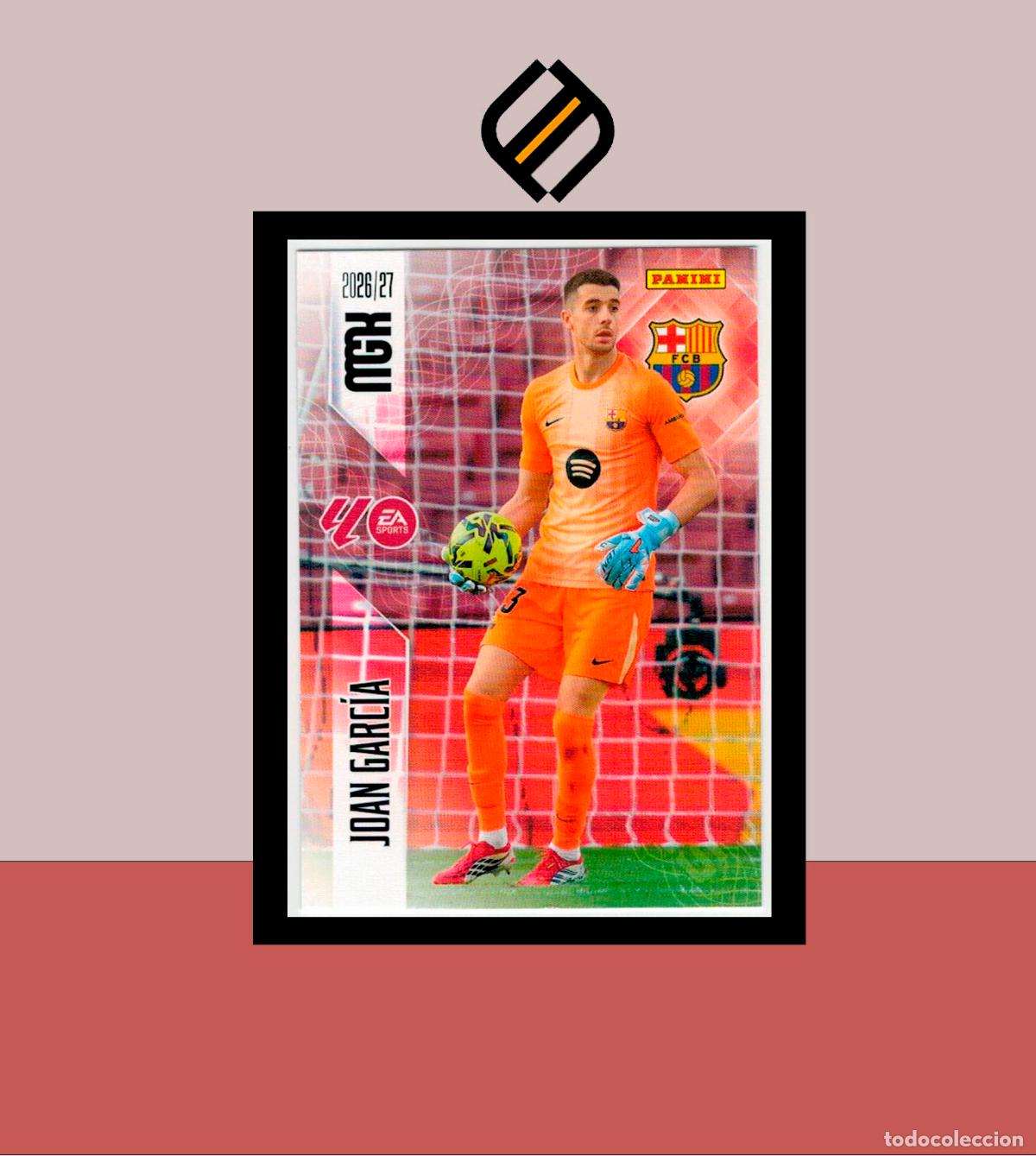 Cromos de f&uacute;tbol: MEGACRACKS 2026 2027 26 27 PANINI N&ordm; 74 JOAN GARC&Iacute;A BARCELONA BAR&Ccedil;A COLECCI&Oacute;N ALB&Uacute;M MGK