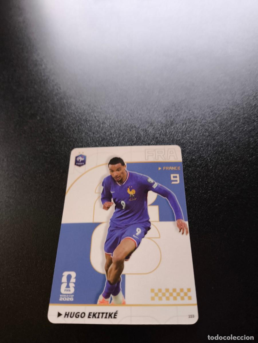 Cromos de f&uacute;tbol: 153 Hugo Ekitik&eacute; FRANCE PANINI KAYOU FIFA WORLD CUP MUNDIAL 2026 NO LIGA ESTE MEGACRACKS