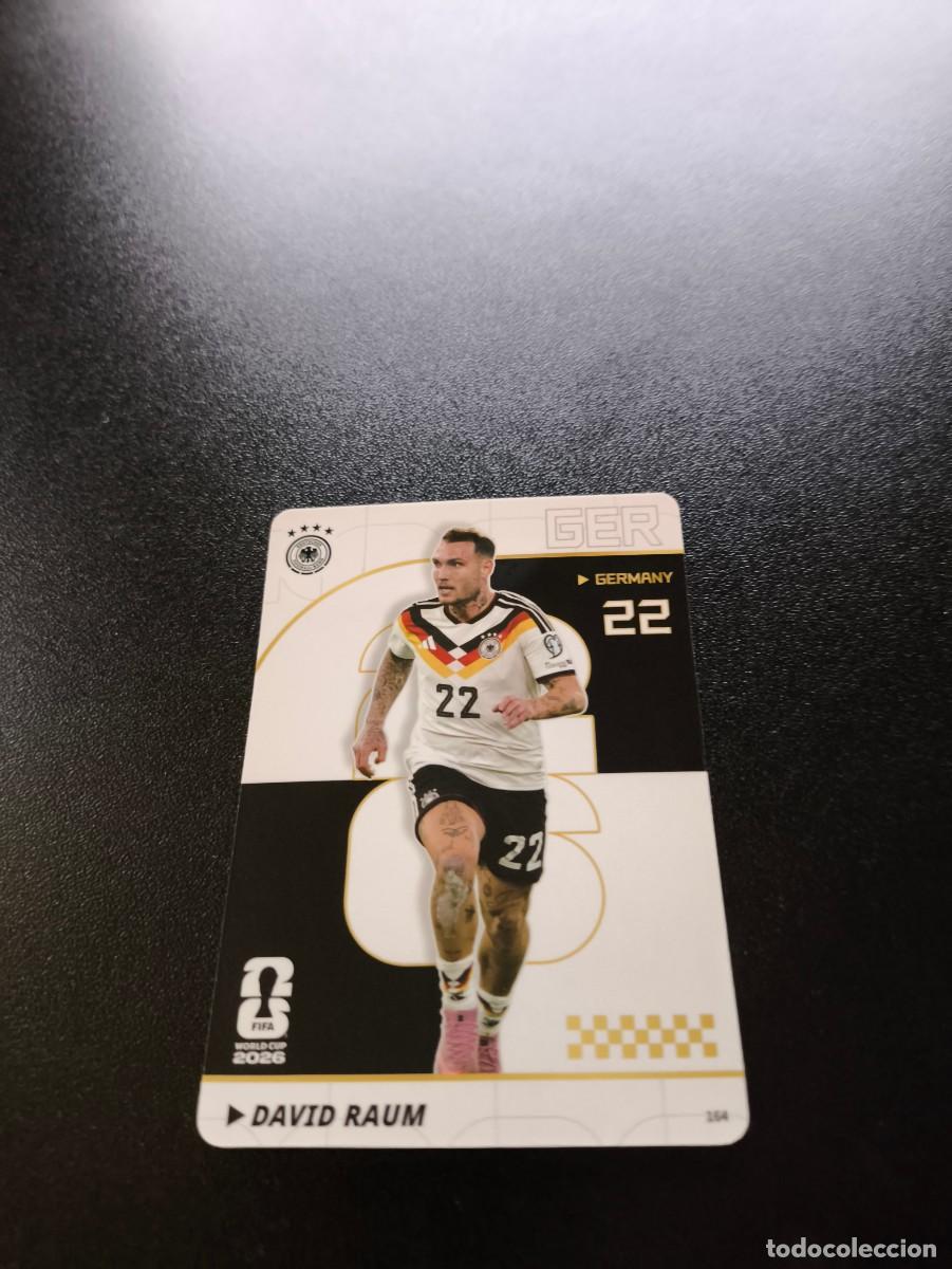 Cromos de f&uacute;tbol: 164 David Raum GERMANY PANINI KAYOU FIFA WORLD CUP MUNDIAL 2026 NO LIGA ESTE MEGACRACKS