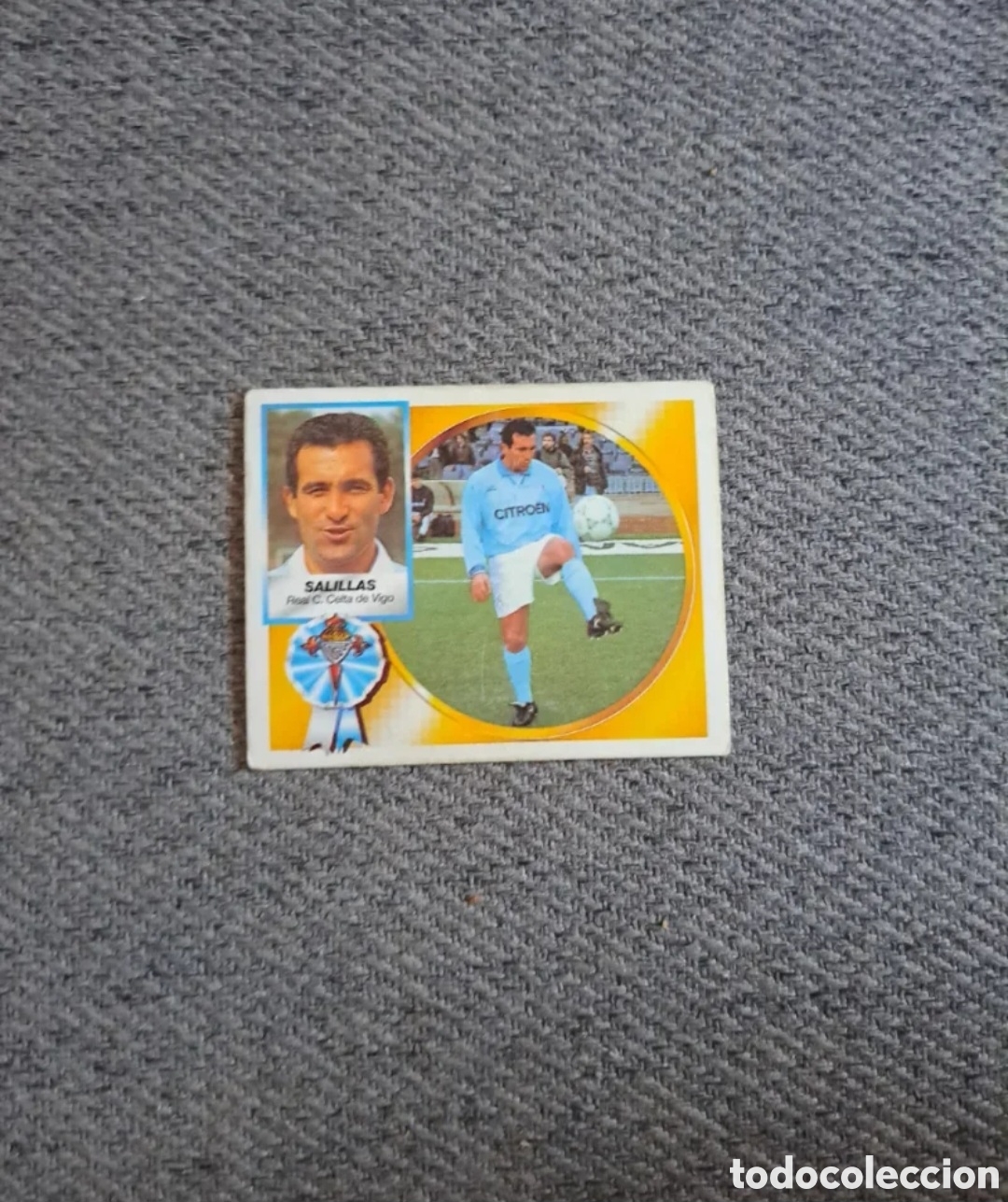 Cromos de f&uacute;tbol: Salillas (Baja) Celta de Vigo. Liga Este 94-95