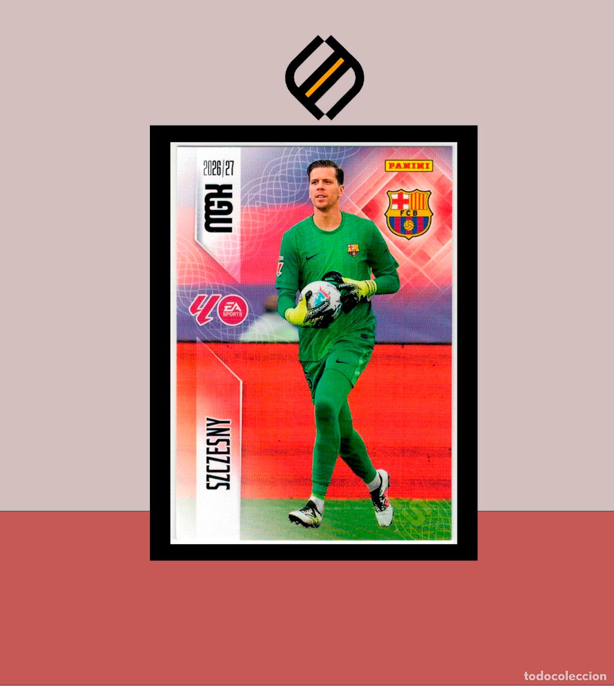 Cromos de f&uacute;tbol: MEGACRACKS 2026 2027 26 27 PANINI N&ordm; 75 SZCZESNY BARCELONA BAR&Ccedil;A COLECCI&Oacute;N ALB&Uacute;M MGK