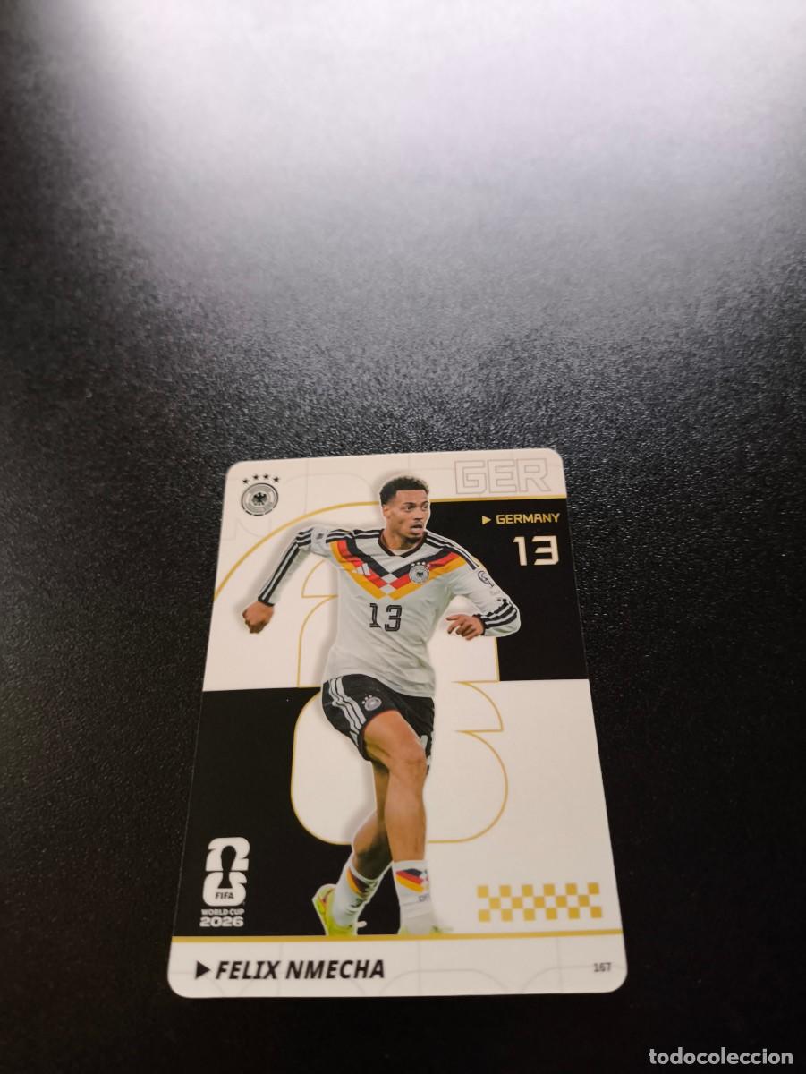 Cromos de f&uacute;tbol: 167 Felix Nmecha GERMANY PANINI KAYOU FIFA WORLD CUP MUNDIAL 2026 NO LIGA ESTE MEGACRACKS