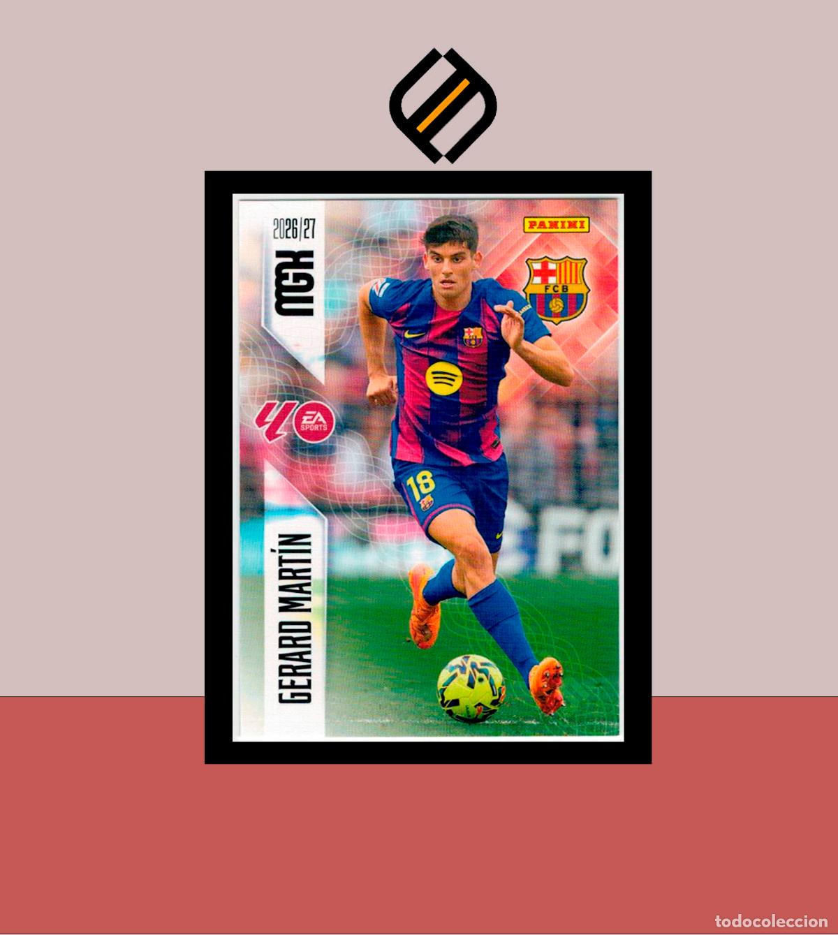 Cromos de f&uacute;tbol: MEGACRACKS 2026 2027 26 27 PANINI N&ordm; 77 GERARD MART&Iacute;N BARCELONA BAR&Ccedil;A COLECCI&Oacute;N ALB&Uacute;M MGK