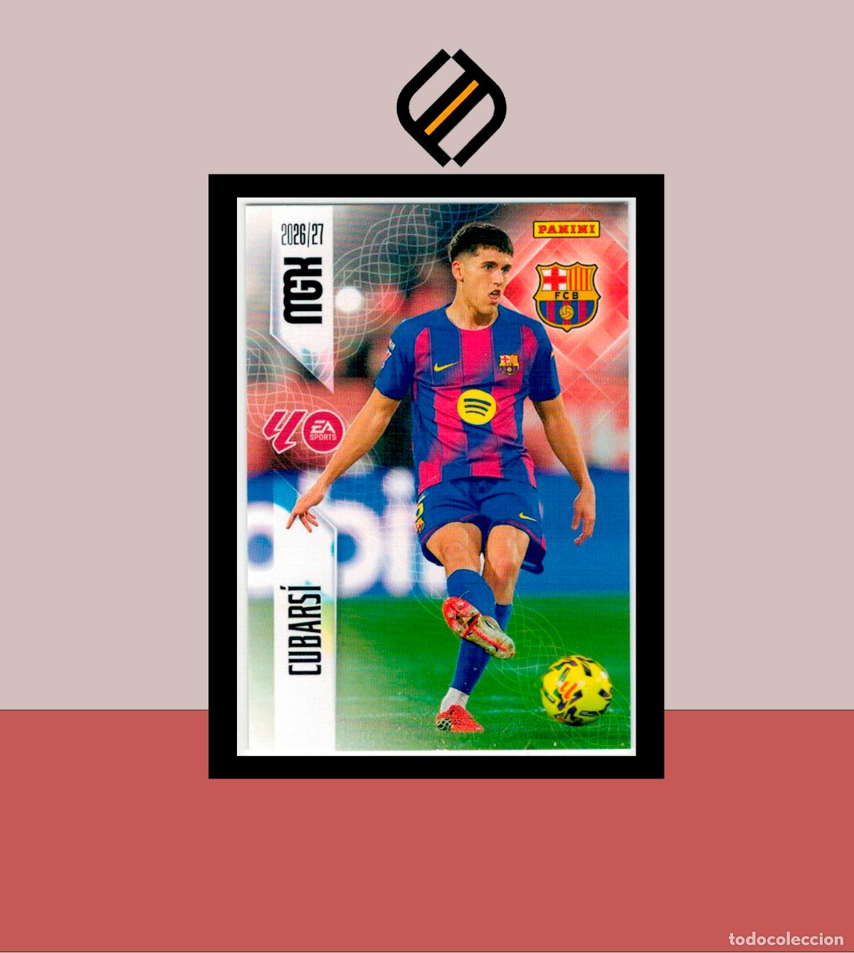Cromos de f&uacute;tbol: MEGACRACKS 2026 2027 26 27 PANINI N&ordm; 78 CUBARS&Iacute; BARCELONA BAR&Ccedil;A COLECCI&Oacute;N ALB&Uacute;M MGK