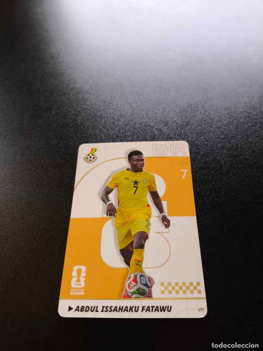 Cromos de f&uacute;tbol: 177 Abdul Issahaku Fatawu GHANA PANINI KAYOU FIFA WORLD CUP MUNDIAL 2026 NO LIGA ESTE MEGACRACKS