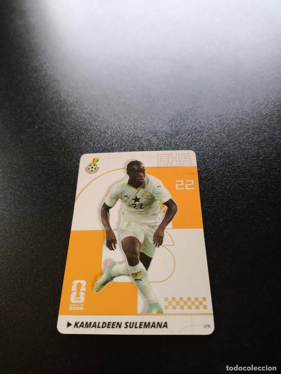 Cromos de f&uacute;tbol: 178 Kamaldeen Sulemana GHANA PANINI KAYOU FIFA WORLD CUP MUNDIAL 2026 NO LIGA ESTE MEGACRACKS