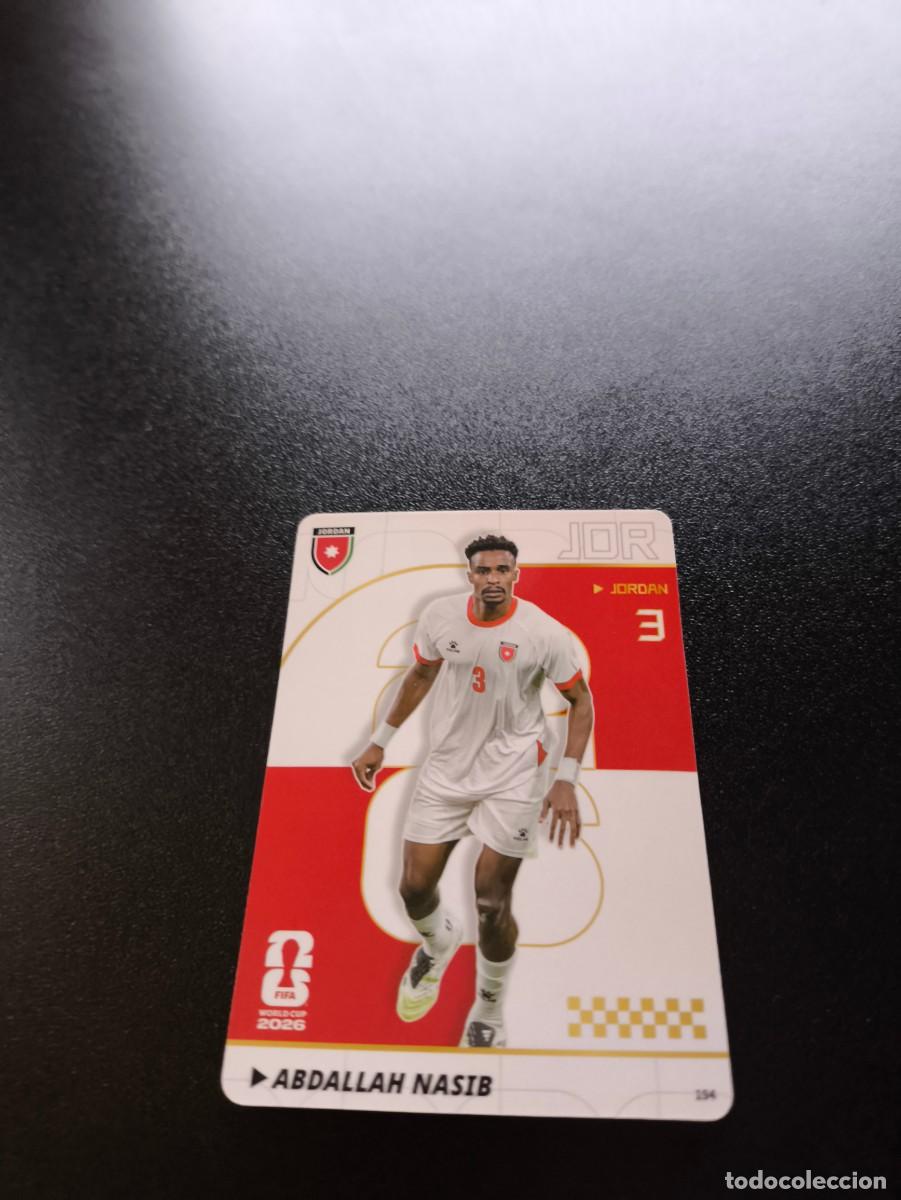 Cromos de f&uacute;tbol: 194 Abdallah Nasib JORDAN PANINI KAYOU FIFA WORLD CUP MUNDIAL 2026 NO LIGA ESTE MEGACRACKS