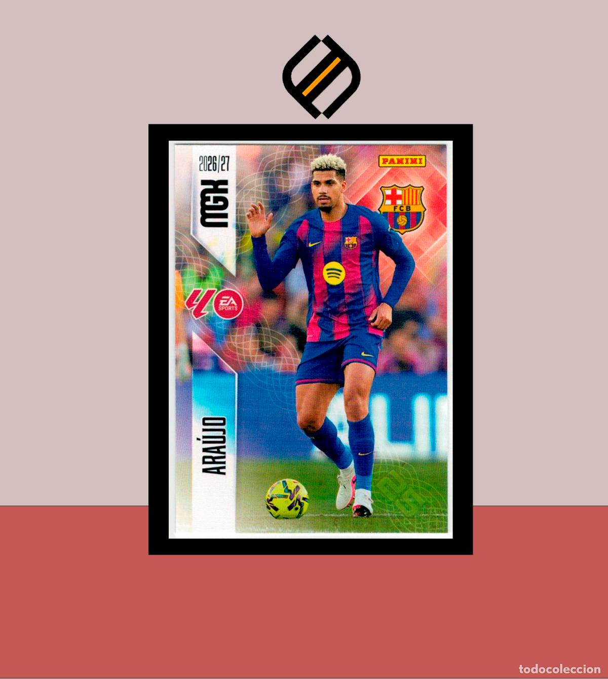 Cromos de f&uacute;tbol: MEGACRACKS 2026 2027 26 27 PANINI N&ordm; 80 ARA&Uacute;JO BARCELONA BAR&Ccedil;A COLECCI&Oacute;N ALB&Uacute;M MGK
