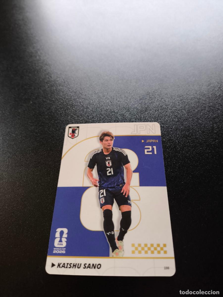 Cromos de f&uacute;tbol: 198 Kaishu Sano JAPAN PANINI KAYOU FIFA WORLD CUP MUNDIAL 2026 NO LIGA ESTE MEGACRACKS