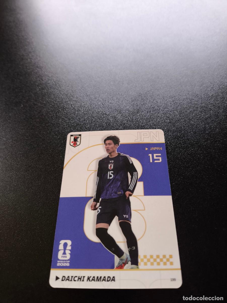 Cromos de f&uacute;tbol: 199 Daichi Kamada JAPAN PANINI KAYOU FIFA WORLD CUP MUNDIAL 2026 NO LIGA ESTE MEGACRACKS