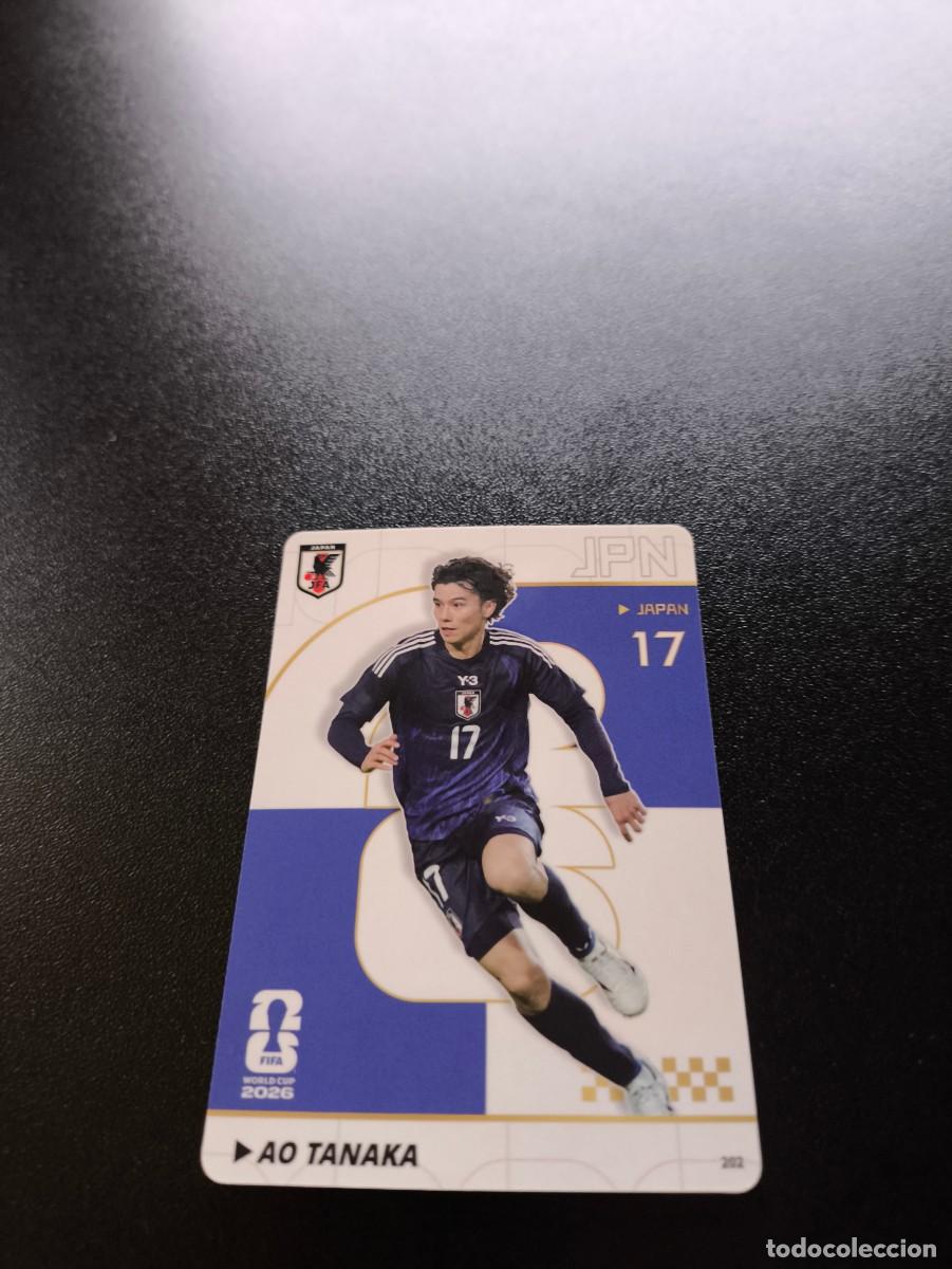 Cromos de f&uacute;tbol: 202 Ao Tanaka JAPAN PANINI KAYOU FIFA WORLD CUP MUNDIAL 2026 NO LIGA ESTE MEGACRACKS