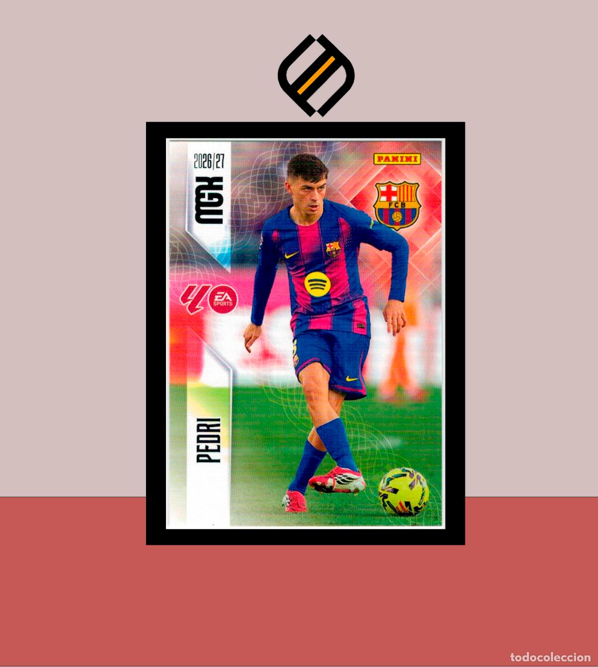 Cromos de f&uacute;tbol: MEGACRACKS 2026 2027 26 27 PANINI N&ordm; 85 PEDRI BARCELONA BAR&Ccedil;A COLECCI&Oacute;N ALB&Uacute;M MGK
