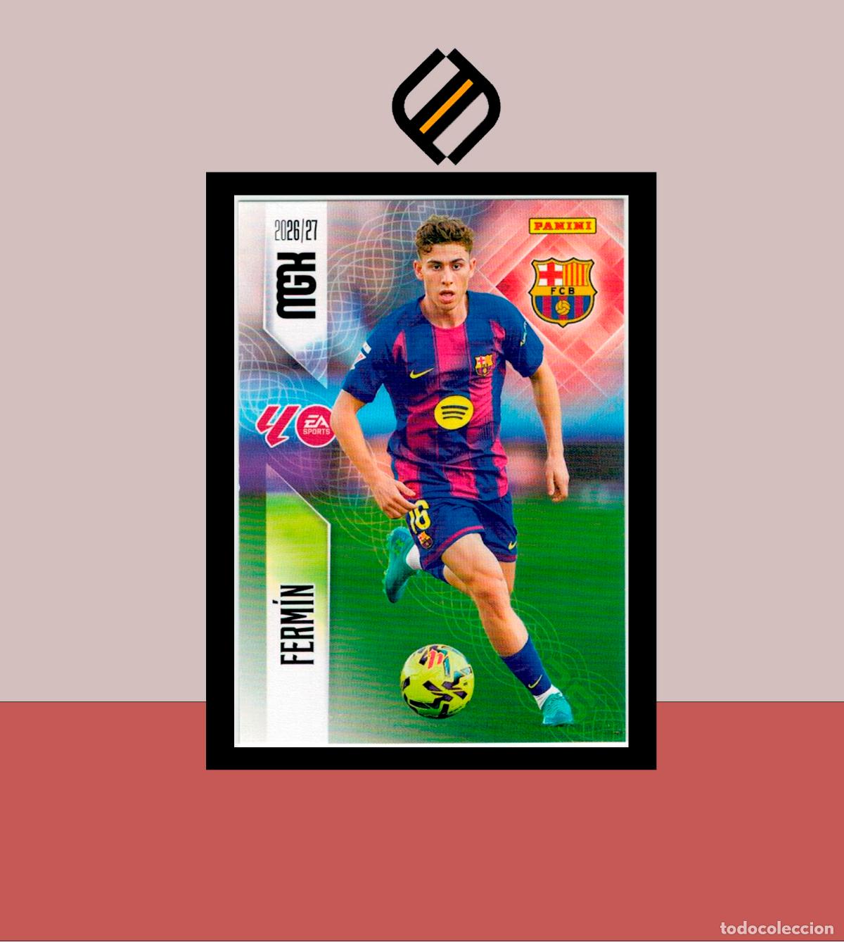 Fu&szlig;ball-Sticker: MEGACRACKS 2026 2027 26 27 PANINI N&ordm; 86 FERM&Iacute;N BARCELONA BAR&Ccedil;A COLECCI&Oacute;N ALB&Uacute;M MGK