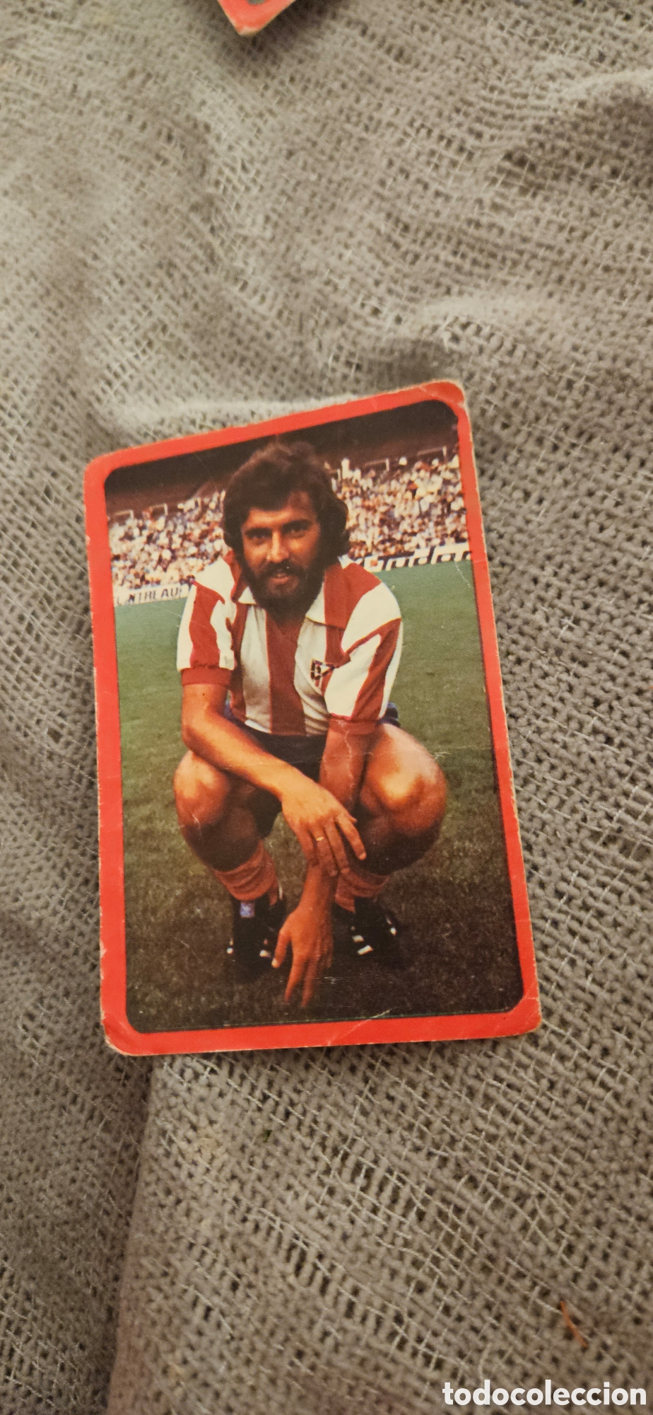 Football Stickers: 19 rub&iacute; atl&eacute;tico de Madrid Ruiz romero 1977 1978 77 78 sin pegar campeonato liga
