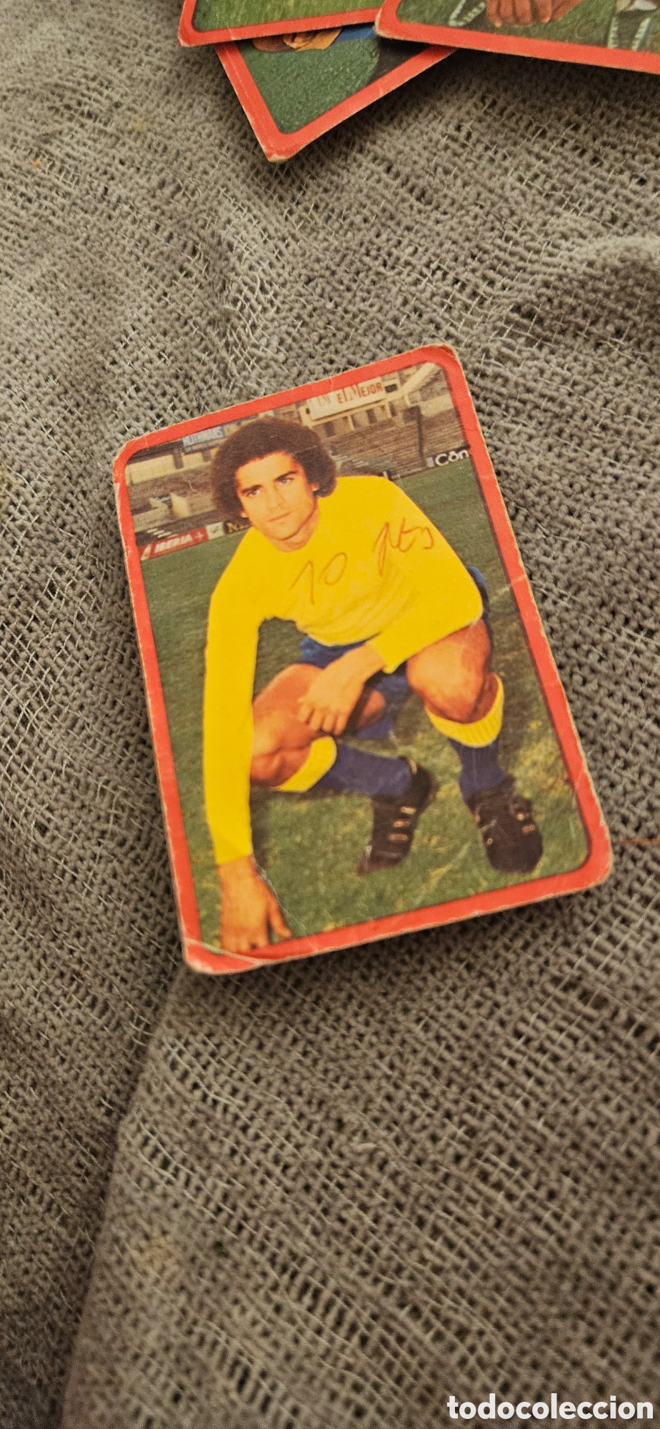 Football Stickers: 173 Hern&aacute;ndez las palmas Ruiz romero 1977 1978 77 78 sin pegar campeonato liga