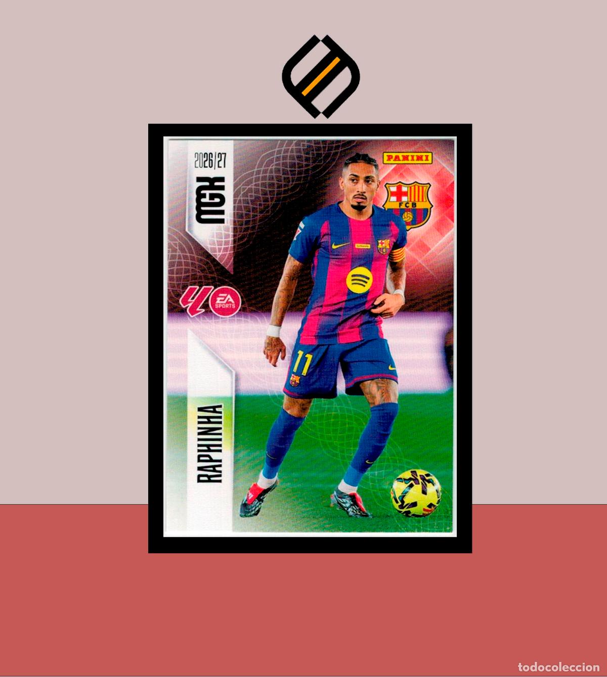 Figurine di Calcio: MEGACRACKS 2026 2027 26 27 PANINI N&ordm; 88 RAPHINHA BARCELONA BAR&Ccedil;A COLECCI&Oacute;N ALB&Uacute;M MGK