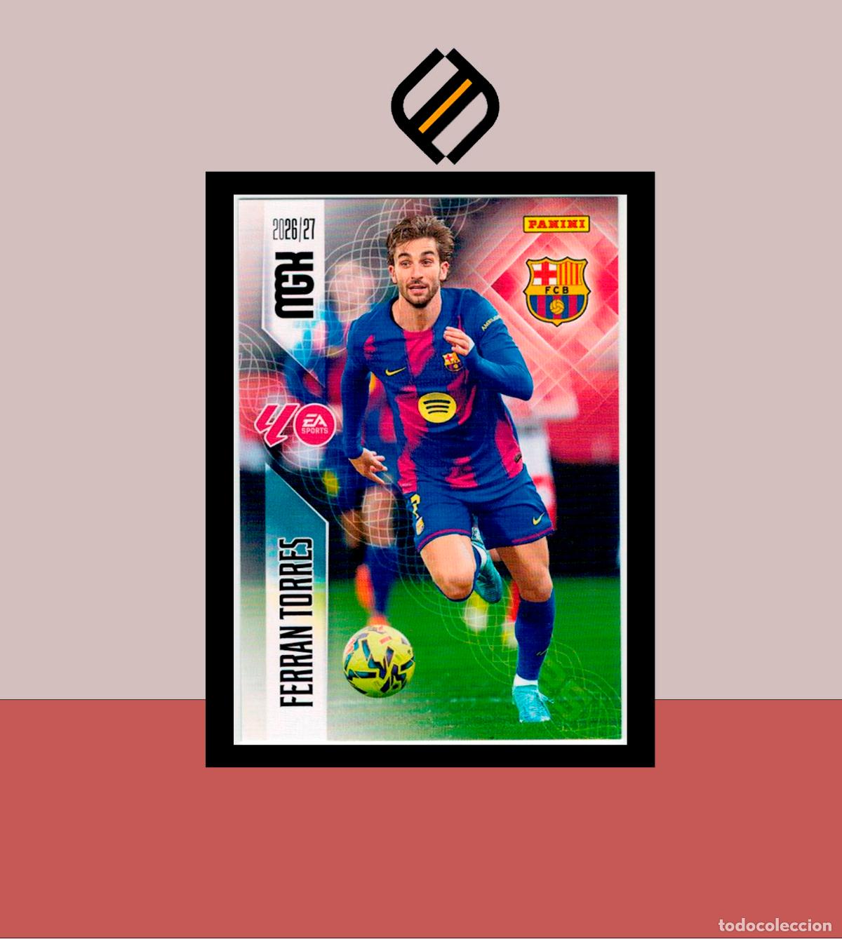 Cartes &agrave; collectionner de Football: MEGACRACKS 2026 2027 26 27 PANINI N&ordm; 90 FERRAN TORRES BARCELONA BAR&Ccedil;A COLECCI&Oacute;N ALB&Uacute;M MGK