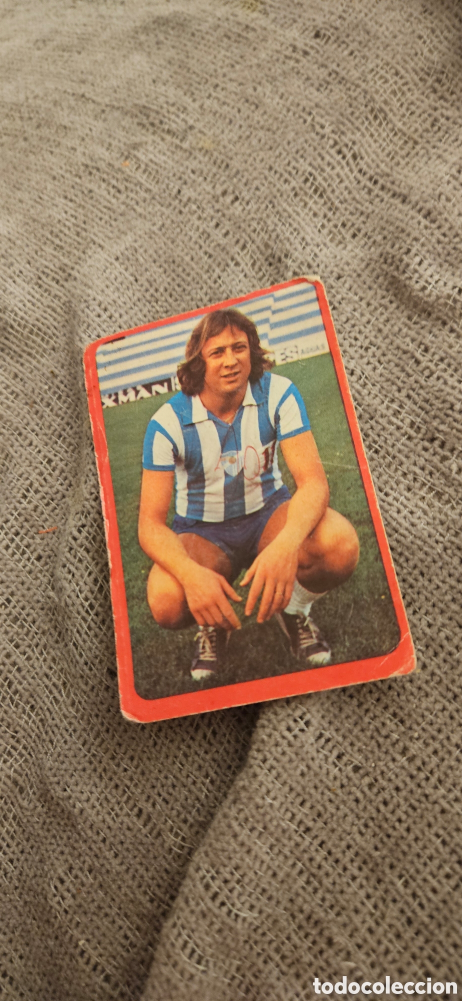 Football Stickers: 196 malaga garcia Ruiz romero 1977 1978 77 78 sin pegar campeonato liga