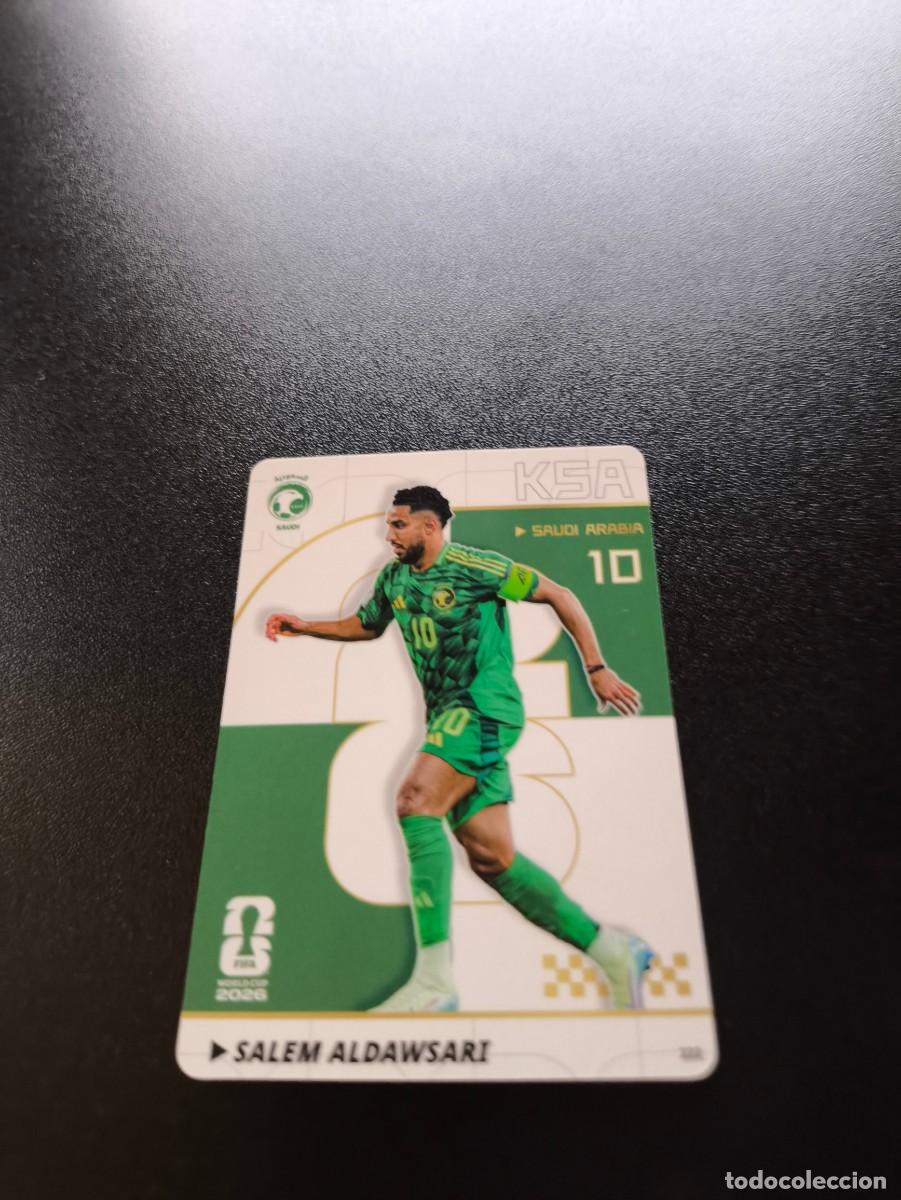 Football Stickers: 222 Salem Aldawsari SAUDI ARABIA PANINI KAYOU FIFA WORLD CUP MUNDIAL 2026 NO LIGA ESTE MEGACRACKS