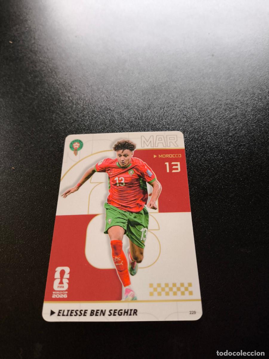 Football Stickers: 229 Eliesse Ben Seghir MOROCCO PANINI KAYOU FIFA WORLD CUP MUNDIAL 2026 NO LIGA ESTE MEGACRACKS