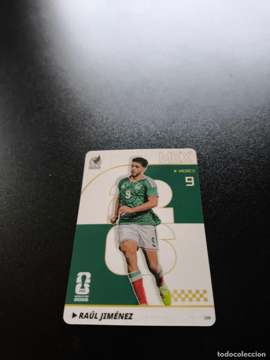 Fu&szlig;ball-Sticker: 238 Ra&uacute;l Jim&eacute;nez MEXICO PANINI KAYOU FIFA WORLD CUP MUNDIAL 2026 NO LIGA ESTE MEGACRACKS