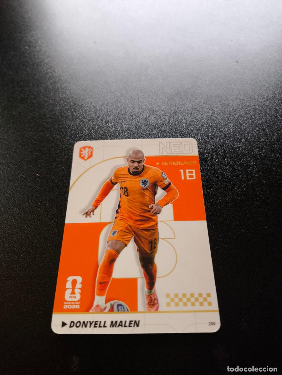 Figurine di Calcio: 250 Donyell Malen Netherlands PANINI KAYOU FIFA WORLD CUP MUNDIAL 2026 NO LIGA ESTE MEGACRACKS