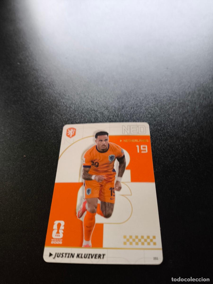 Figurine di Calcio: 251 Justin Kluivert Netherlands PANINI KAYOU FIFA WORLD CUP MUNDIAL 2026 NO LIGA ESTE MEGACRACKS