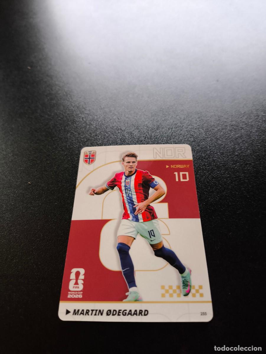 Cromos de f&uacute;tbol: 255 Martin &Oslash;degaard NORWAY PANINI KAYOU FIFA WORLD CUP MUNDIAL 2026 NO LIGA ESTE MEGACRACKS