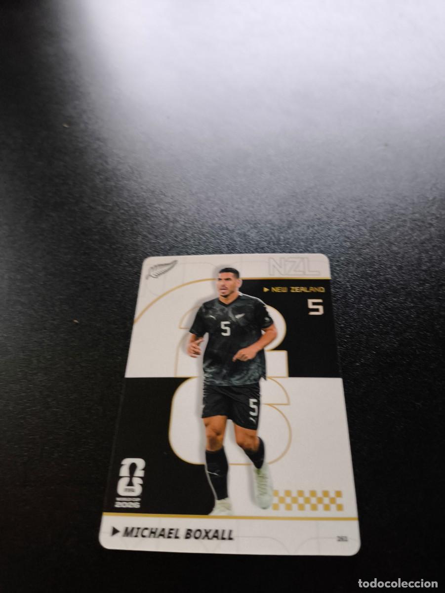 Cromos de f&uacute;tbol: 261 Michael Boxall New Zealand PANINI KAYOU FIFA WORLD CUP MUNDIAL 2026 NO LIGA ESTE MEGACRACKS