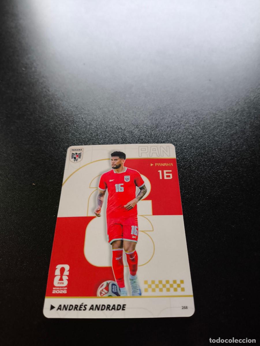 Cromos de f&uacute;tbol: 268 Andr&eacute;s Andrade PANAMA PANINI KAYOU FIFA WORLD CUP MUNDIAL 2026 NO LIGA ESTE MEGACRACKS
