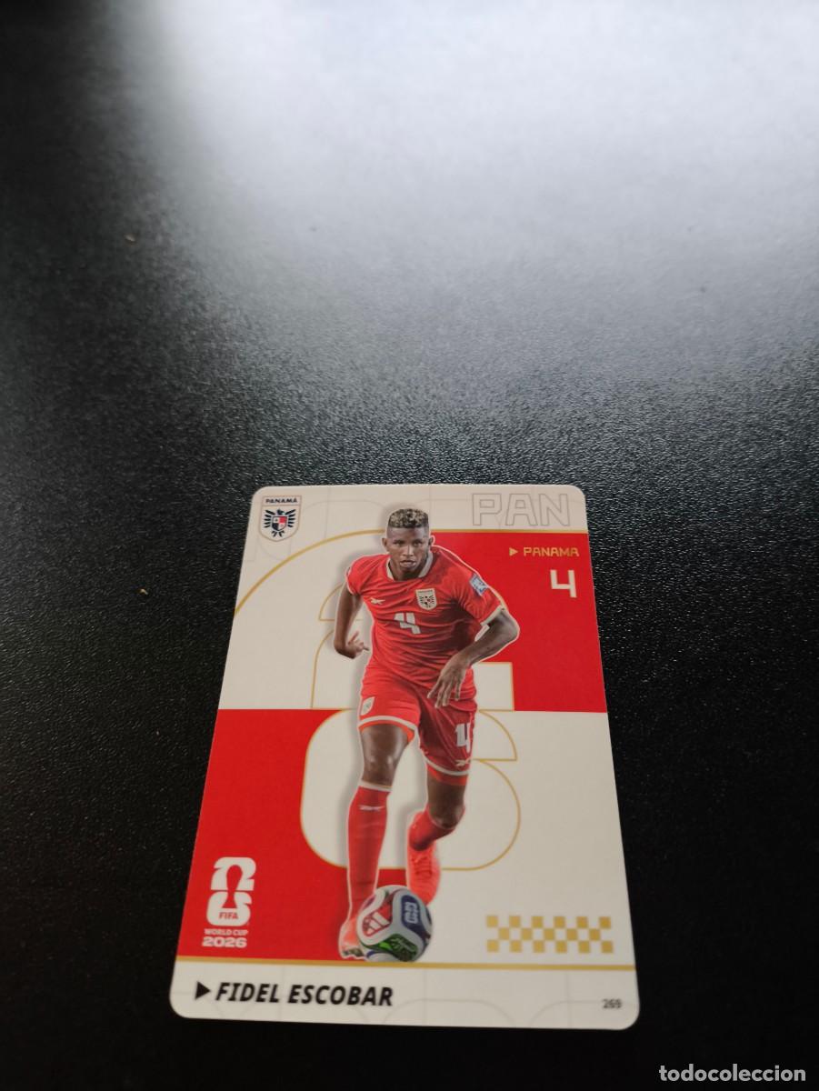 Cromos de f&uacute;tbol: 269 Fidel Escobar PANAMA PANINI KAYOU FIFA WORLD CUP MUNDIAL 2026 NO LIGA ESTE MEGACRACKS