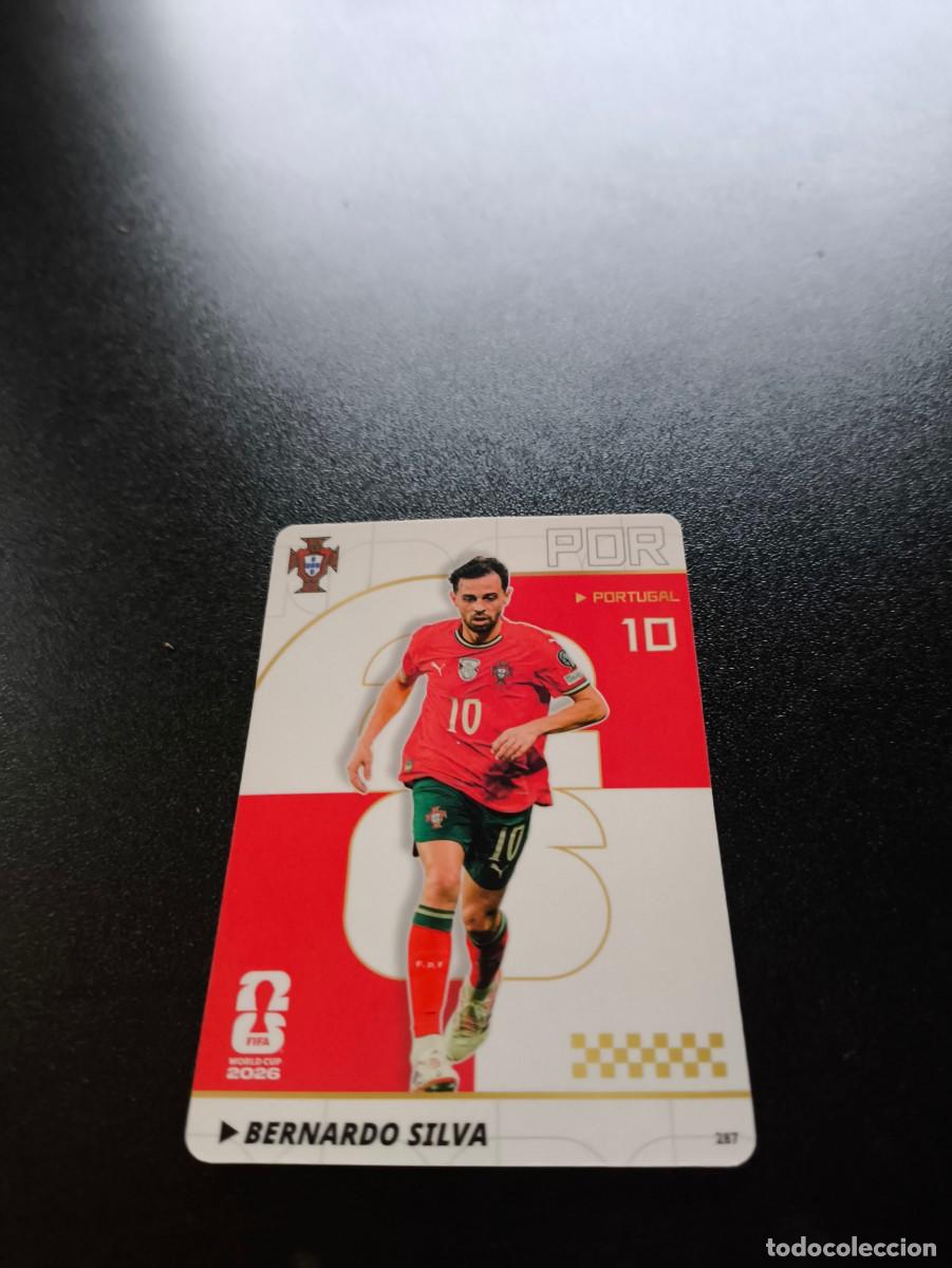 Cromos de f&uacute;tbol: 287 Bernardo Silva PORTUGAL PANINI KAYOU FIFA WORLD CUP MUNDIAL 2026 NO LIGA ESTE MEGACRACKS