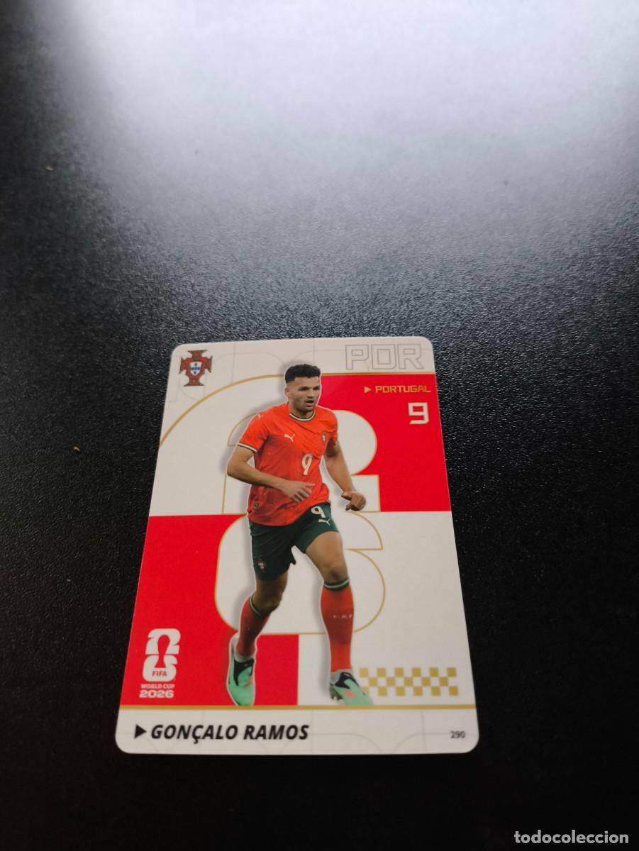 Cromos de f&uacute;tbol: 290 Gon&ccedil;alo Ramos PORTUGAL PANINI KAYOU FIFA WORLD CUP MUNDIAL 2026 NO LIGA ESTE MEGACRACKS