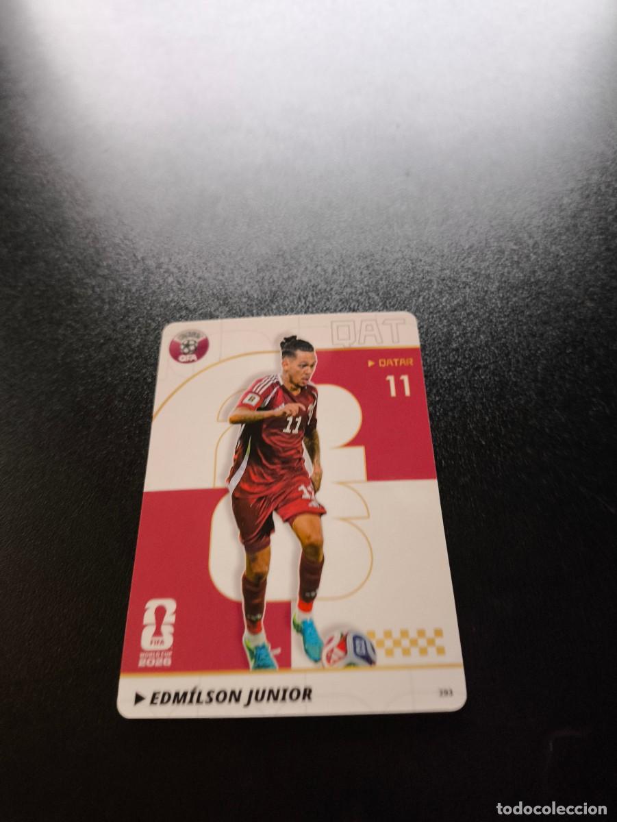 Cromos de f&uacute;tbol: 293 Edm&iacute;lson Junior QATAR PANINI KAYOU FIFA WORLD CUP MUNDIAL 2026 NO LIGA ESTE MEGACRACKS