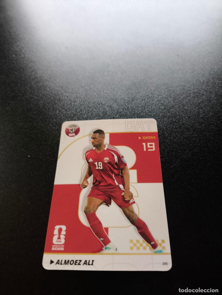 Cromos de f&uacute;tbol: 295 Almoez Ali QATAR PANINI KAYOU FIFA WORLD CUP MUNDIAL 2026 NO LIGA ESTE MEGACRACKS