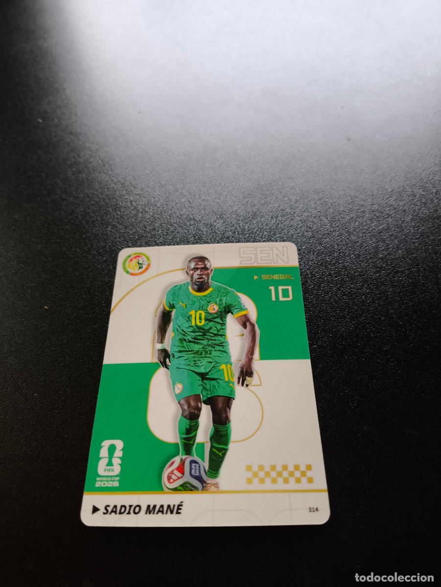 Cromos de f&uacute;tbol: 314 Sadio Man&eacute; SENEGAL PANINI KAYOU FIFA WORLD CUP MUNDIAL 2026 NO LIGA ESTE MEGACRACKS