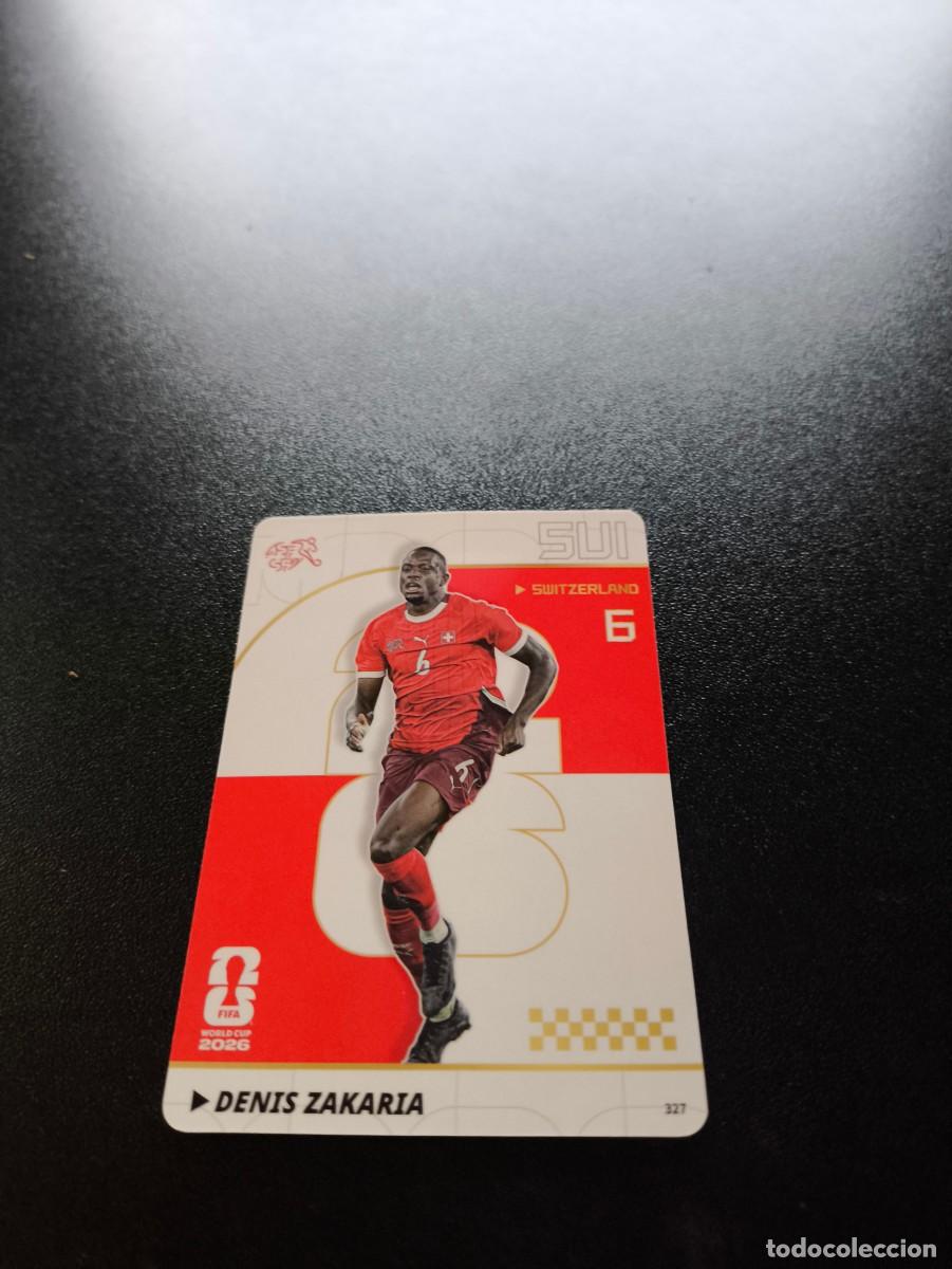Cromos de f&uacute;tbol: 327 Denis Zakaria Switzerland PANINI KAYOU FIFA WORLD CUP MUNDIAL 2026 NO LIGA ESTE MEGACRACKS