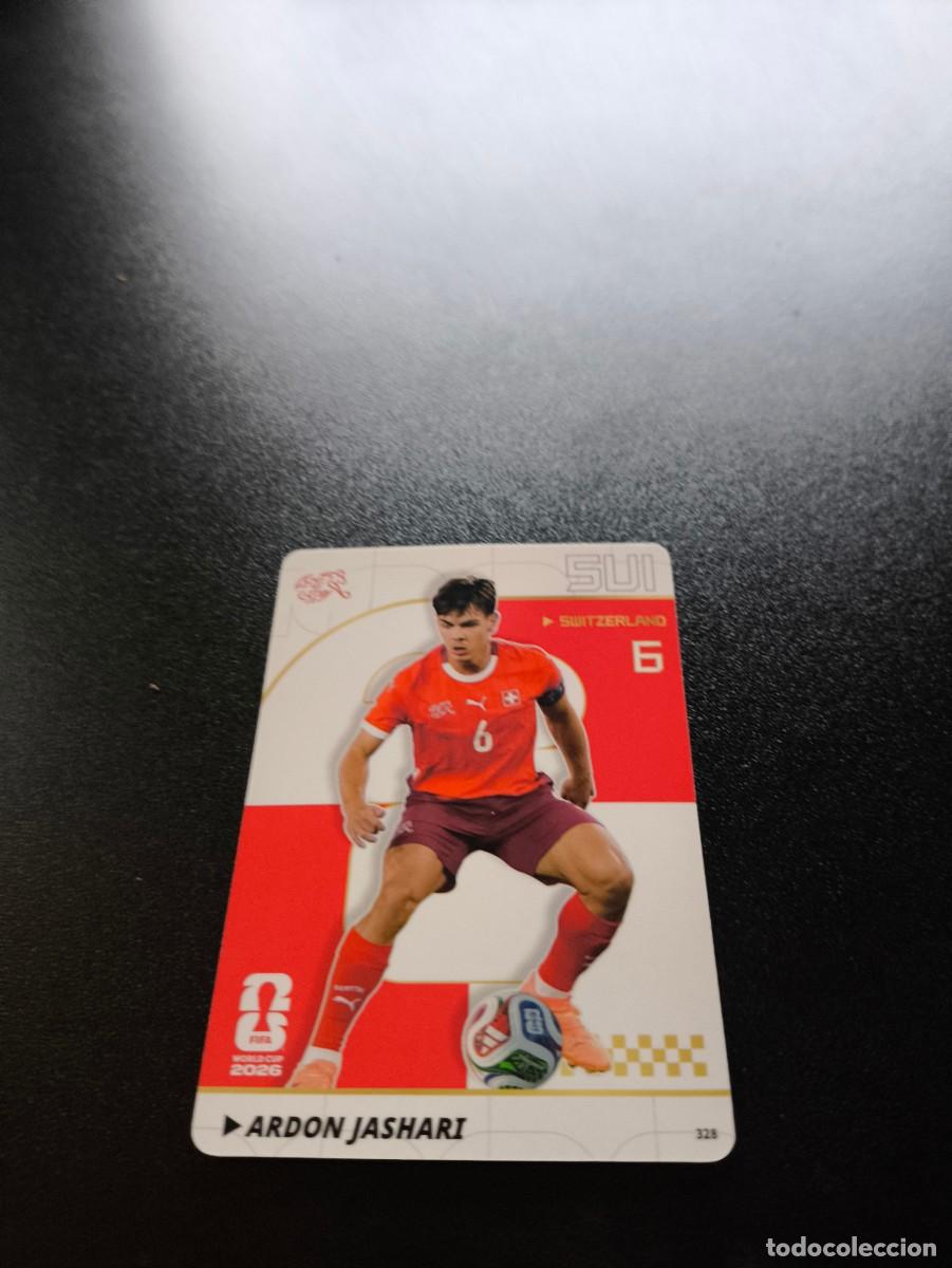 Cromos de f&uacute;tbol: 328 Ardon Jashari Switzerland PANINI KAYOU FIFA WORLD CUP MUNDIAL 2026 NO LIGA ESTE MEGACRACKS