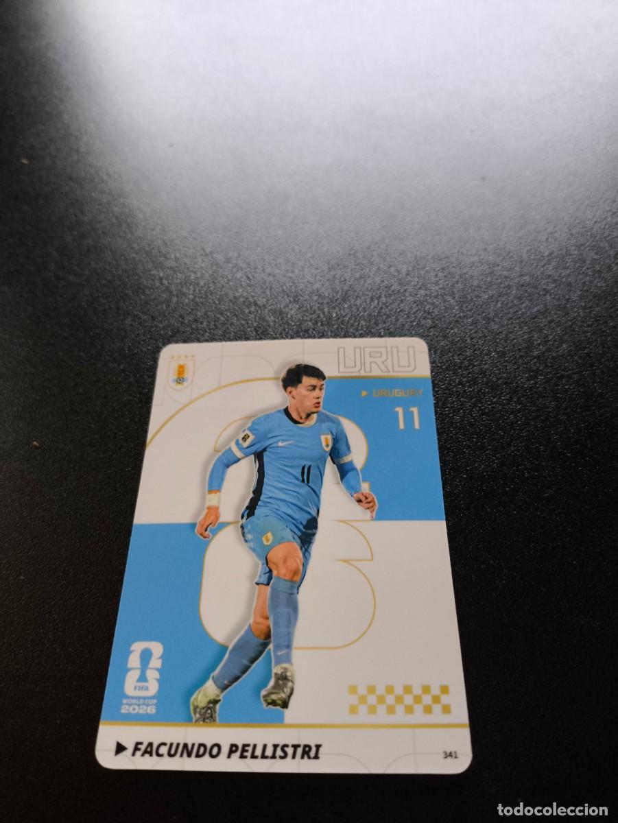 Cromos de f&uacute;tbol: 341 Facundo Pellistri URUGUAY PANINI KAYOU FIFA WORLD CUP MUNDIAL 2026 NO LIGA ESTE MEGACRACKS
