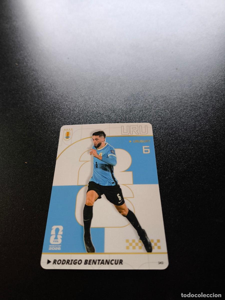 Cromos de f&uacute;tbol: 343 Rodrigo Bentancur URUGUAY PANINI KAYOU FIFA WORLD CUP MUNDIAL 2026 NO LIGA ESTE MEGACRACKS