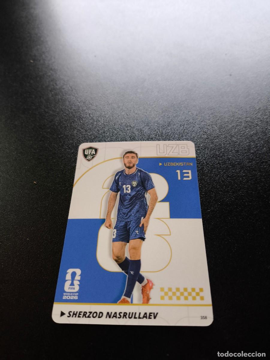 Cromos de f&uacute;tbol: 358 Sherzod Nasrullaev Uzbekistan PANINI KAYOU FIFA WORLD CUP MUNDIAL 2026 NO LIGA ESTE MEGACRACKS