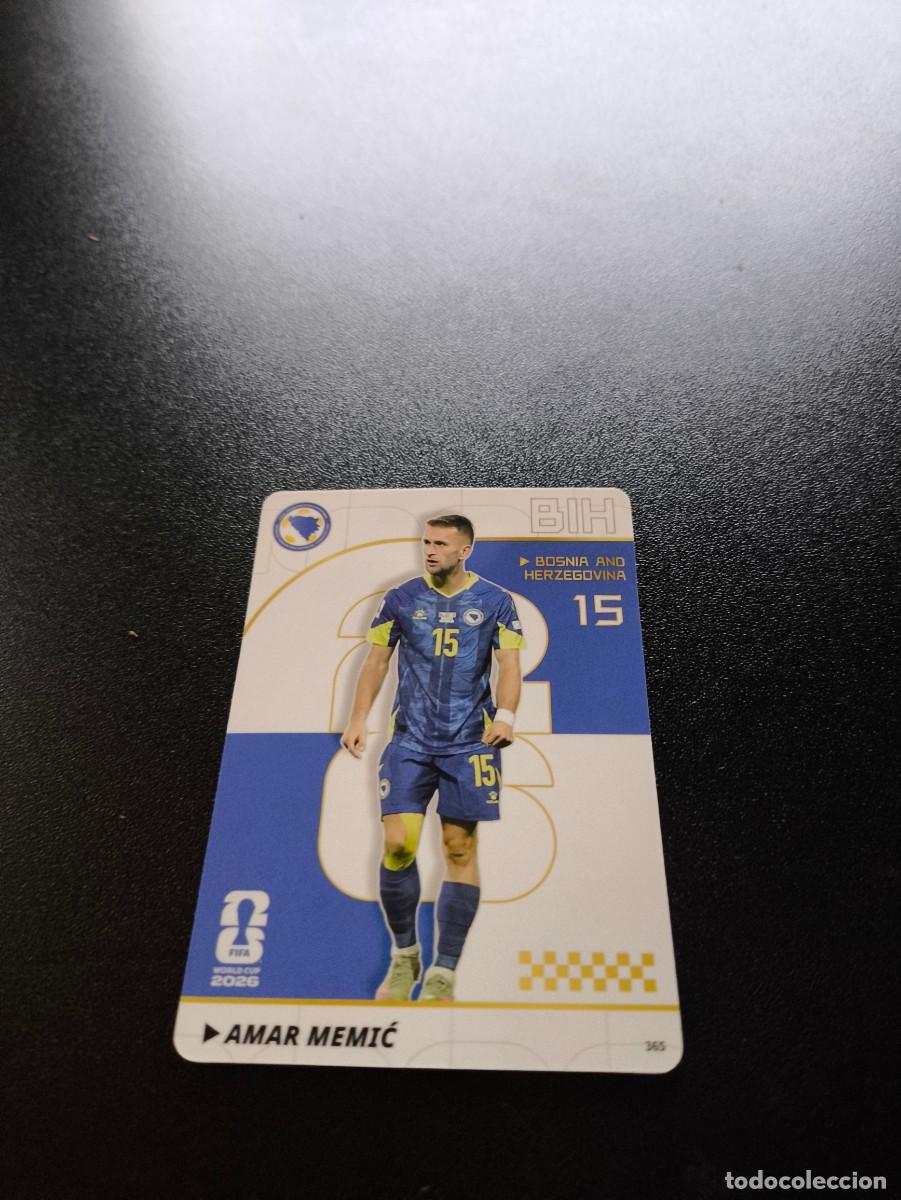Cromos de f&uacute;tbol: 361 Amar Dedić BOSNIA PANINI KAYOU FIFA WORLD CUP MUNDIAL 2026 NO LIGA ESTE MEGACRACKS