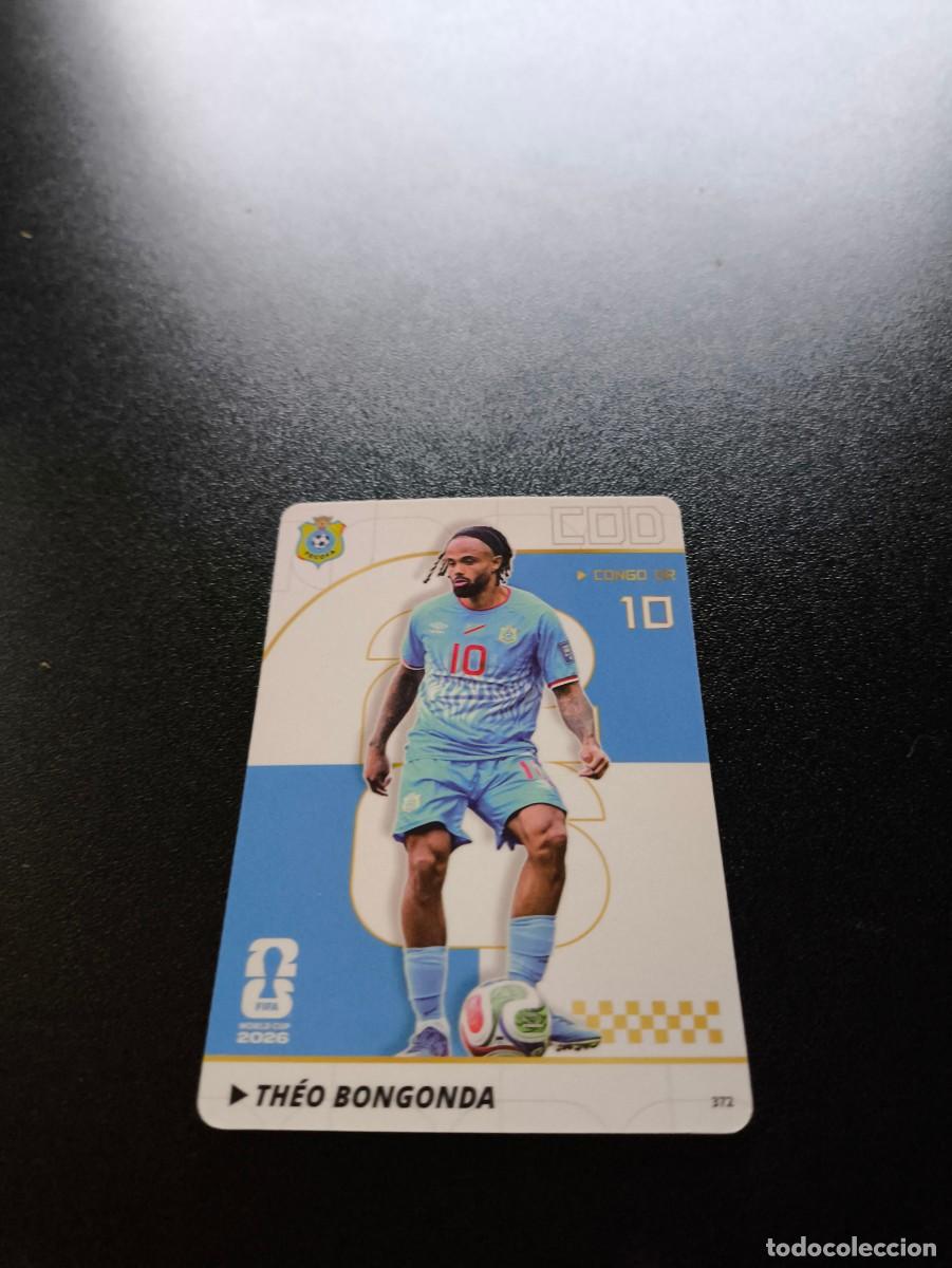 Cromos de f&uacute;tbol: 372 Th&eacute;o Bongonda CONGO DR PANINI KAYOU FIFA WORLD CUP MUNDIAL 2026 NO LIGA ESTE MEGACRACKS