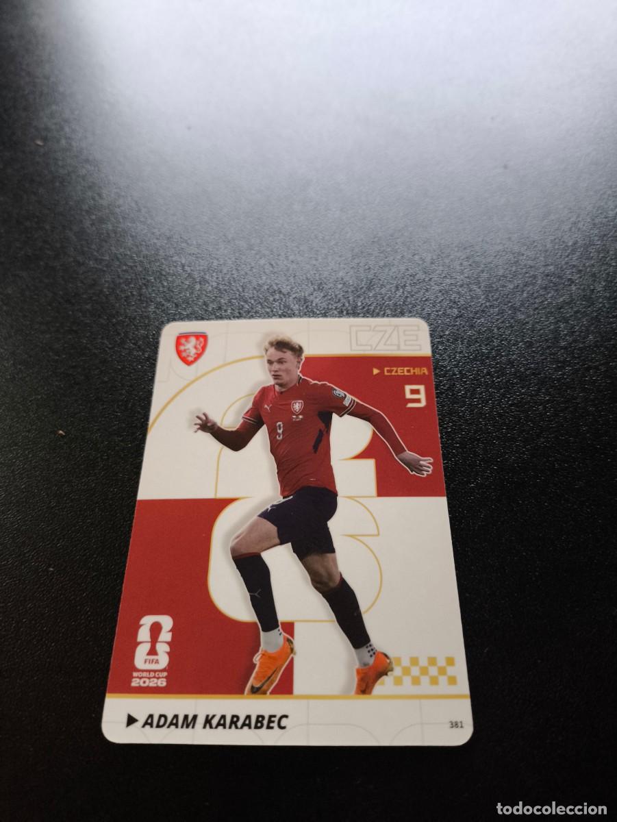 Cromos de f&uacute;tbol: 381 Adam Karabec Czechia PANINI KAYOU FIFA WORLD CUP MUNDIAL 2026 NO LIGA ESTE MEGACRACKS