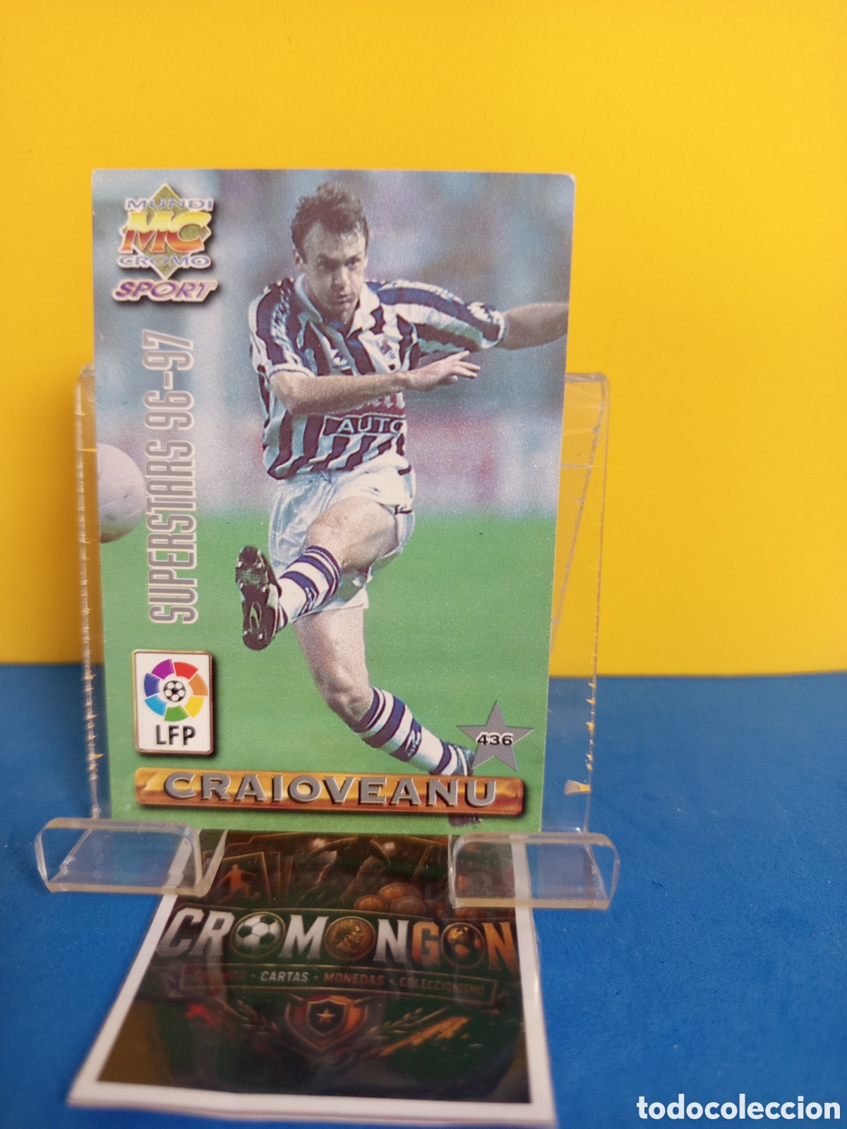 Cromos de f&uacute;tbol: ❇️ CROMO ⚽ 436 CRAIOVEANU KOVACEVIC REAL SOCIEDAD SUPERSTARS 96 97 FICHAS 1996 1997 MUNDICROMO ❇️