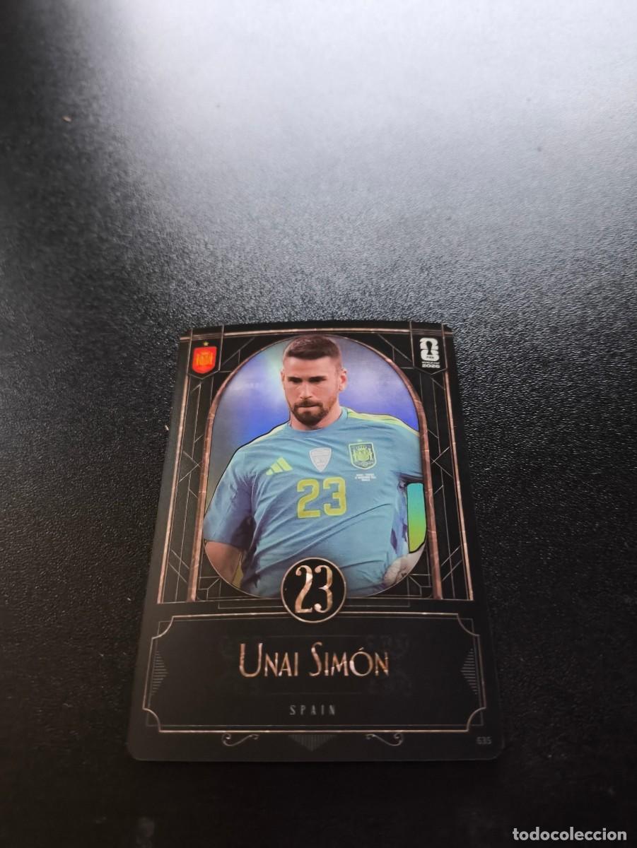 Cromos de f&uacute;tbol: 635 Unai Sim&oacute;n ESPA&Ntilde;A BILBAO SUPERSTAR PANINI KAYOU FIFA WORLD CUP MUNDIAL 2026 LIGA ESTE MEGACRACKS